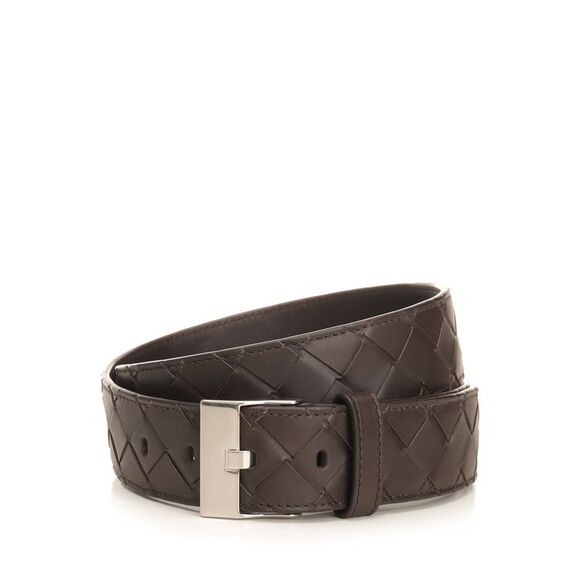 Bottega Veneta Men Fomdente Intrecciato Belt